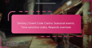 Destiny 2 Event Code Claims: Seasonal events, Time-sensitive codes, Rewards overview